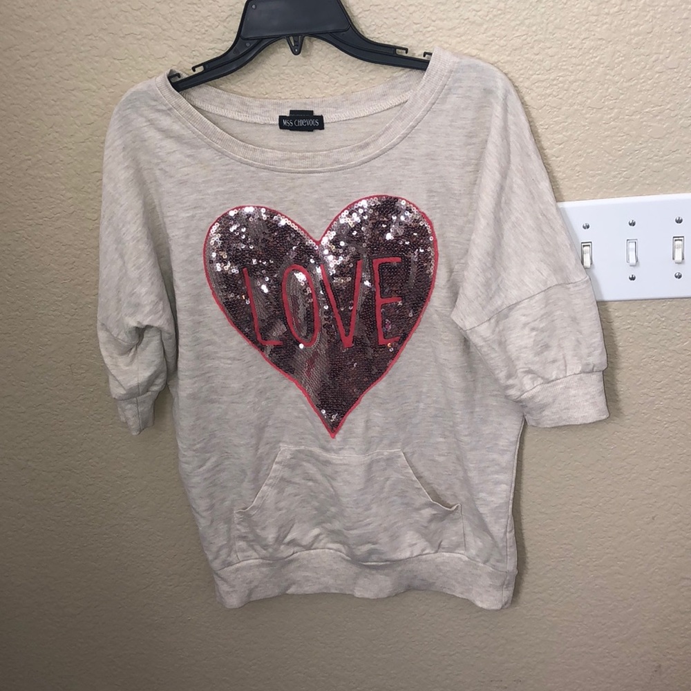 LOVE Sweatshirt size Small